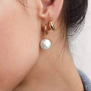 ⭐️GORJANA REESE PEARL HUGGIES EARRINGS⭐️